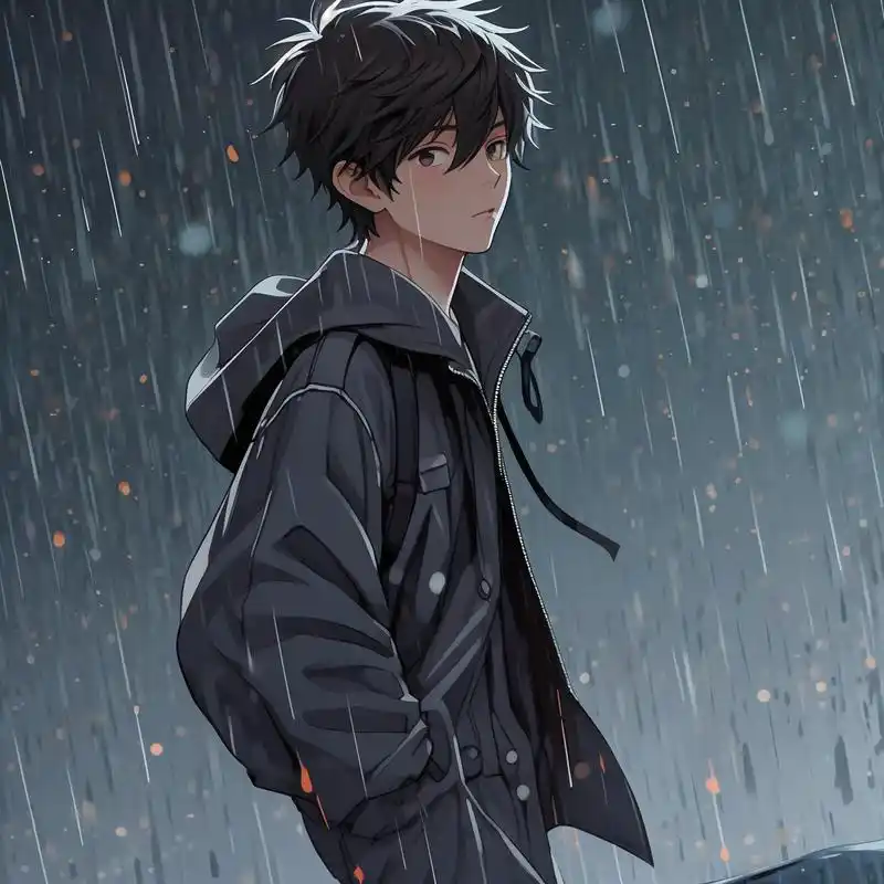 动漫头像男生伤感孤独92