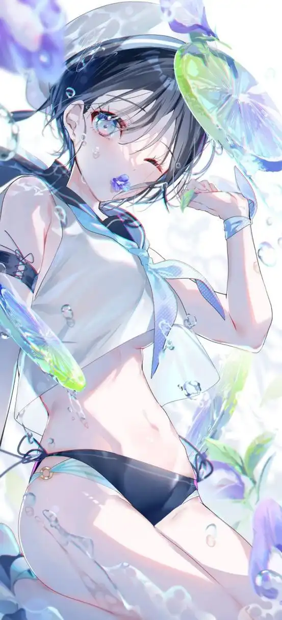 二次元# 水手服少女