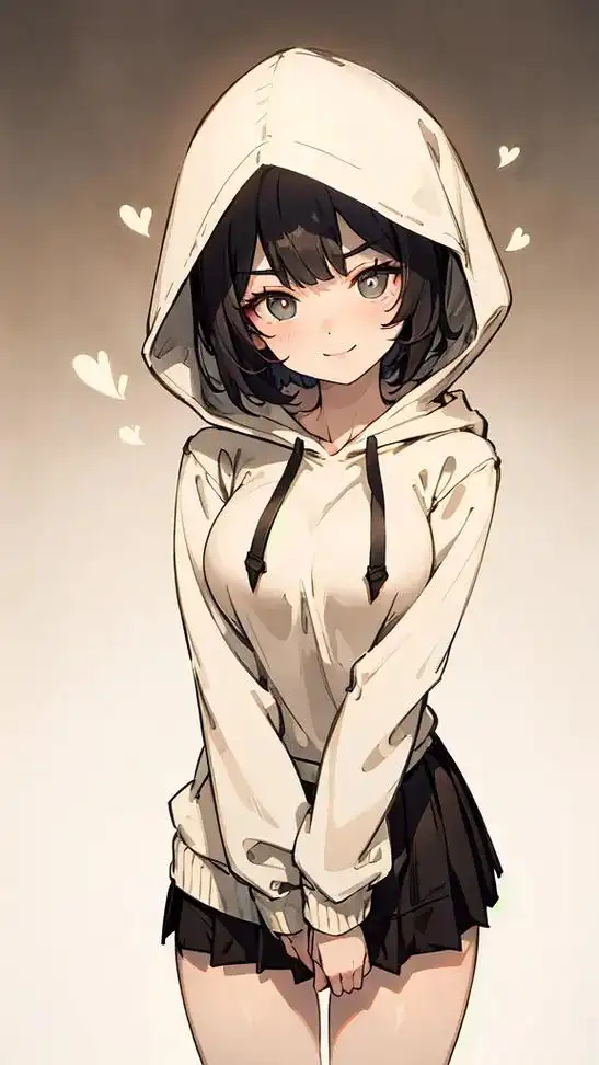 卫衣.#二次元 #二次元原创 #二次元少女 #ai绘画 - 抖音