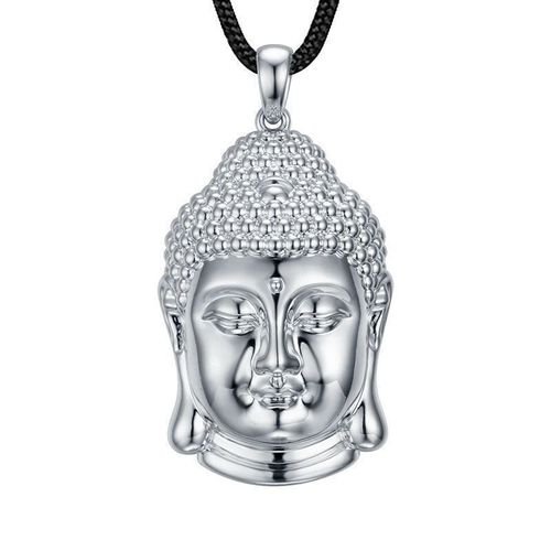 pt950铂金佛牌吊坠女款白金本命年挂坠如来佛头正品项坠龙年礼物