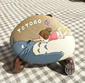 石头画手绘原创