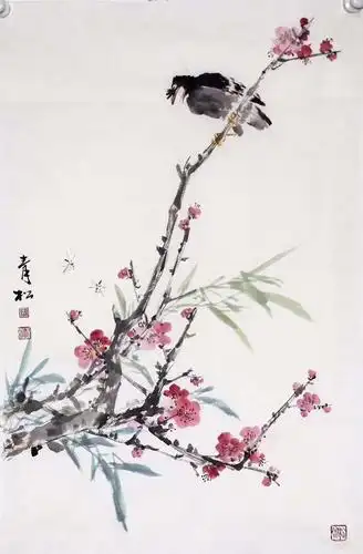 蒲青松国画～花鸟精品欣赏 之二