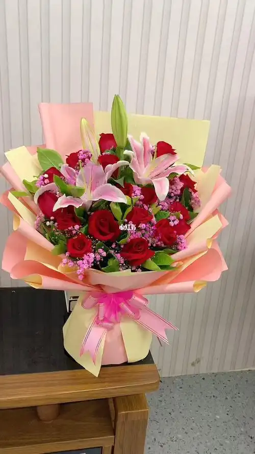 百合玫瑰  #鲜花花束  #生日花束  #一束花的仪式感  #揭阳  #统乔