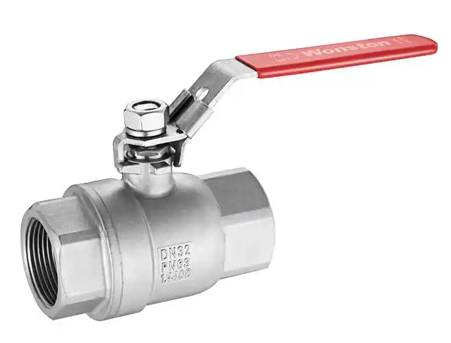 不锈钢二片式内螺纹球阀_阀门栏目_机电之家网