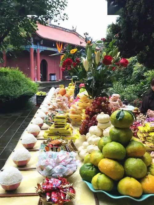 崇州白塔寺供佛斋天祈福法会圆满