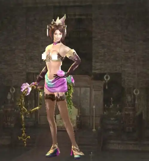 【mod】貂蝉五代服装——战斗衣物破损版 - 真三国无双8 真三国无双7