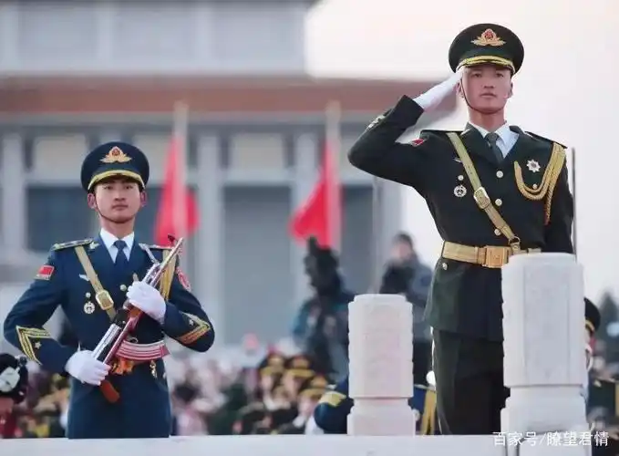 最美军礼,献给国家!