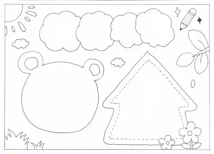 手抄报素材  #小学生手抄报  #万能手抄报模板