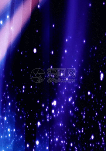 梦幻星空光效粒子紫色h5动态背景
