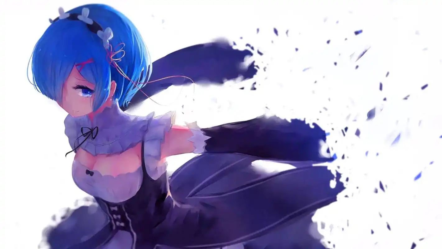 蕾姆#蕾姆壁纸#动漫壁纸 - 抖音