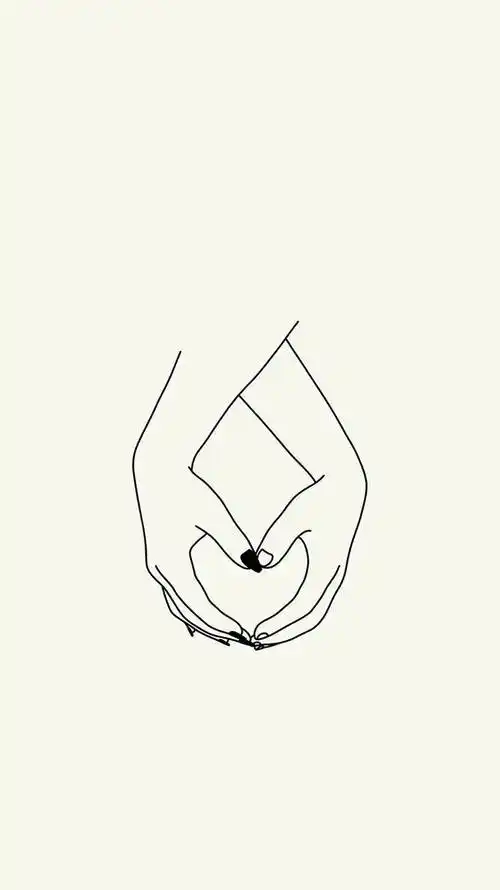 比心简笔画 比心简笔画手势