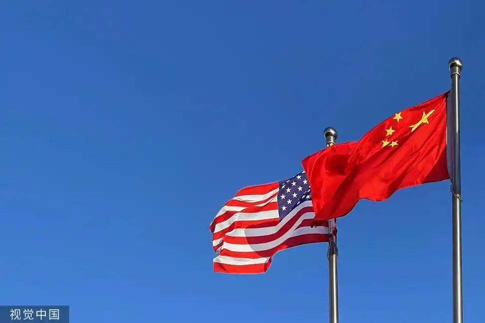 中美国旗(资料图)