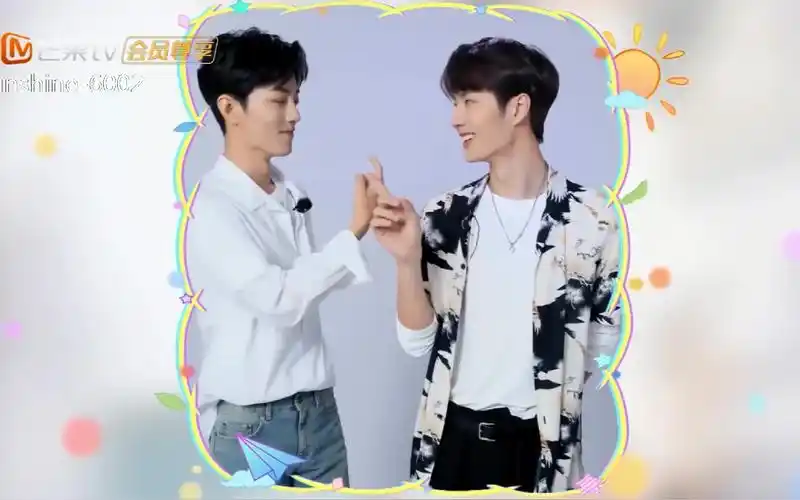 王一博肖战快乐大本营超帅气舞蹈还有短视频花絮