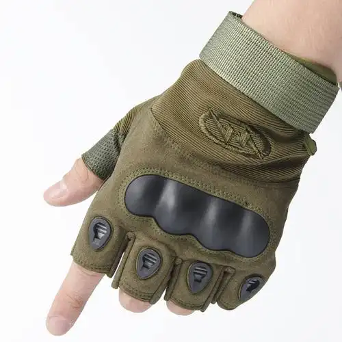 翔游户外黑鹰战术手套户外手套 防滑军用防割登山格斗特种兵运动健身