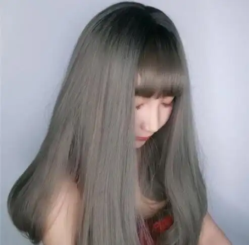 好看的发色长发直发,2022直发染发鉴赏