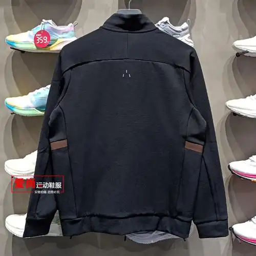 李宁外套男子2022秋季新款健身系列风衣夹克运动茄克