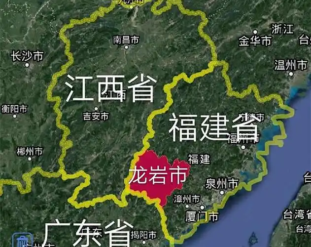地点就在福建省西南部的龙岩市,听这个名字!