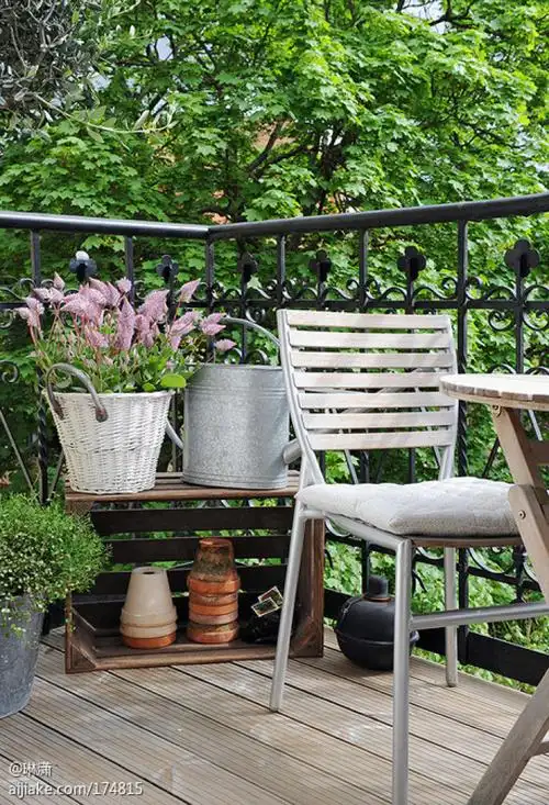 琳潇:悠闲惬意 北欧风格小阳台#-堆糖,美好生活研究所