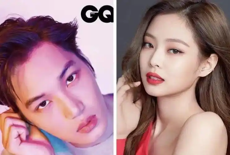 依旧穿同款,jennie还对着自家名叫"kai"的狗子说"my love"