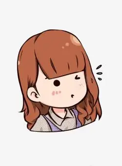 png旅游古代人物古人汉服小女孩萌系q版卡通q版人物头像可爱情侣儿童