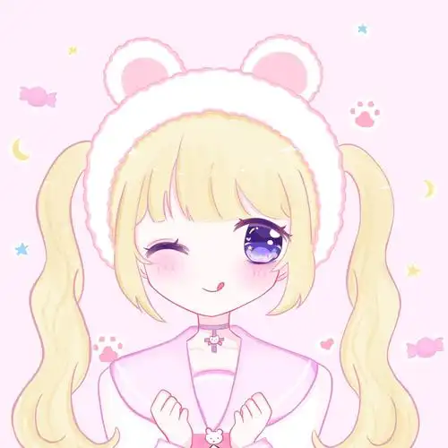 自描可爱女生头像