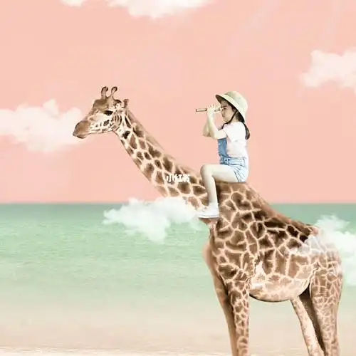 宝宝创意照卡通背景抠图素材