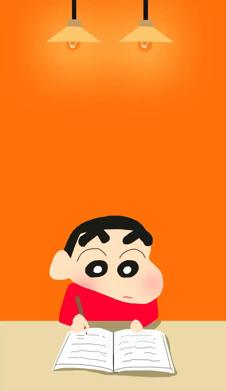 高清手机壁纸丨动漫蜡笔小新丨扎心情感短句