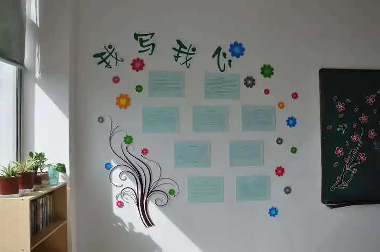 有创意的高中班级文化墙布置图片