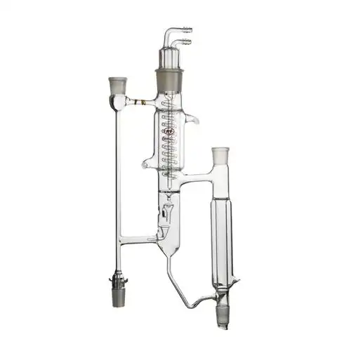 上海禾汽 实力厂家 分馏头具电磁漏斗精馏设备 精馏仪器 玻璃仪器