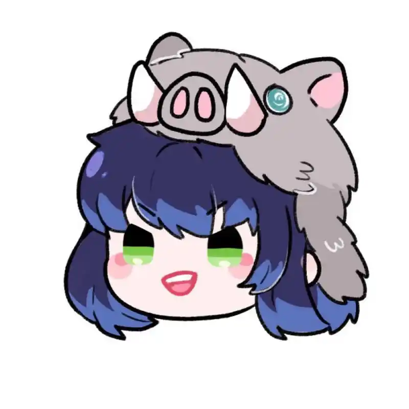 都是白底图 我不允许有人还不知道猪猪这组高清头像!