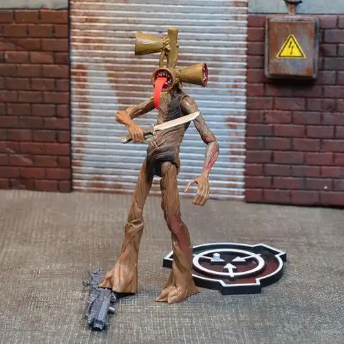 scp6789警笛头玩具汽笛人都市传说怪物收容基金会礼模型品质定制 :3头