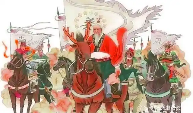 从亶父到文王,经过三代人的秣马厉兵,武王终于有实力举兵伐纣.