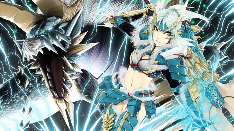 怪物猎人动漫高清壁纸800x600分辨率查看