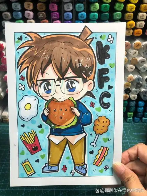 q版动漫男生人物|全男生系列61临摹卡