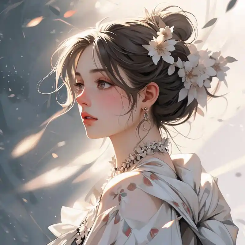 动漫女生头像来啦,仙气飘飘好可爱93 哇塞!