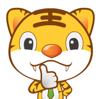 小老虎吉祥物表情设计