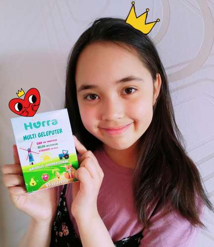 挪威hurra儿童宝宝维生素补锌维他命果冻软糖 草莓味