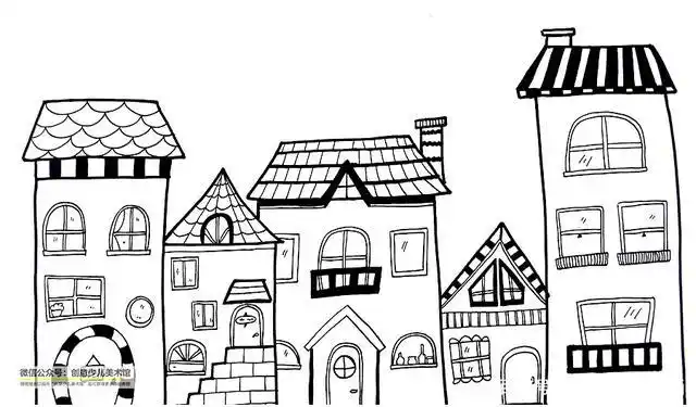 教程|趣味立体画——月光下的小村庄