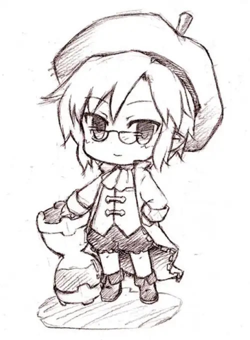 漫画人物的简笔画动漫