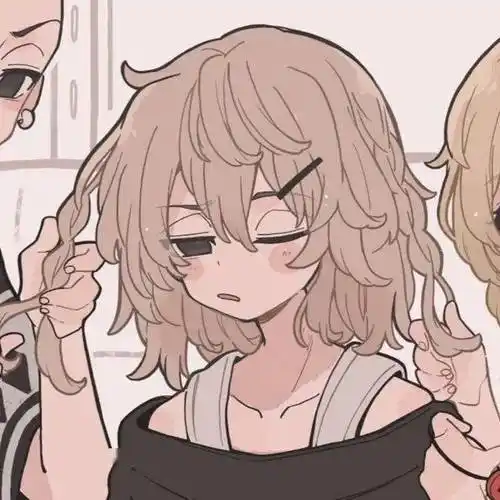 搞怪三人闺蜜头像我们来日方长