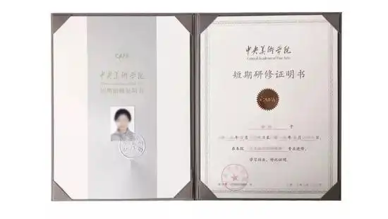 *最终证书以中央美术学院正式核准样式为准修满《商业摄影师高级研修