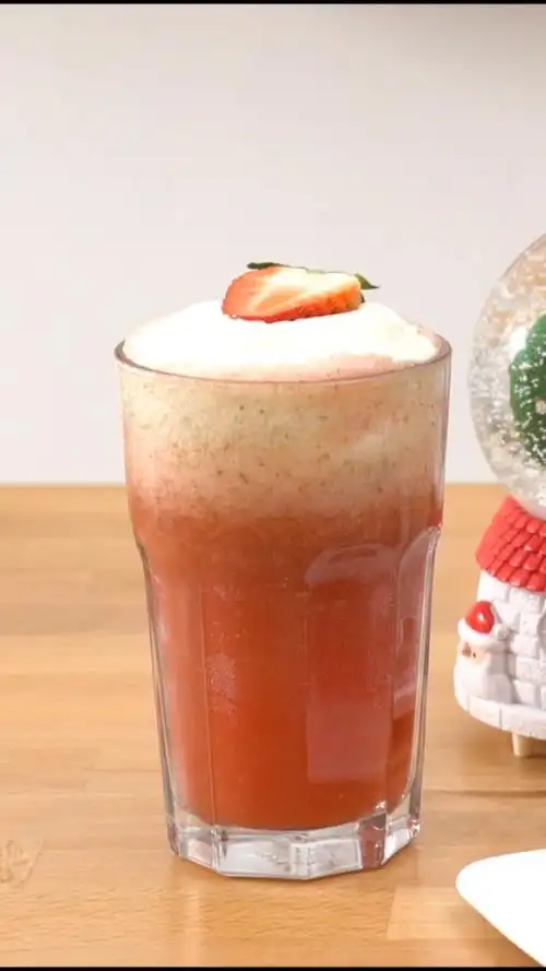 比某茶更好喝的自制芝士莓莓～91草莓季嗨起来