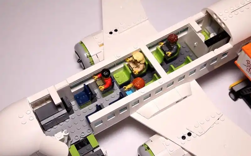 乐高城市 60367 客机速拼