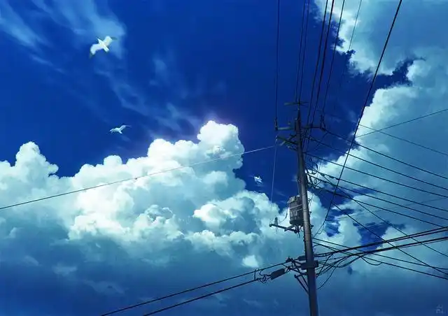 来自于日本画师的一组超唯美场景插画欣赏很有新海诚