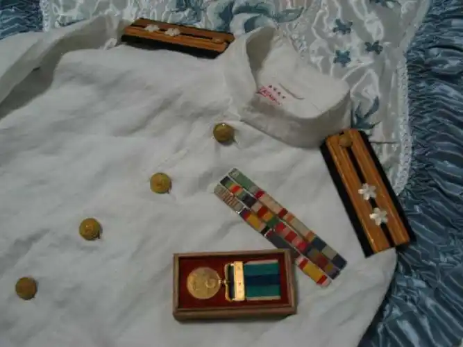 二战日本军装左胸上的彩色马赛克代表什么意思?