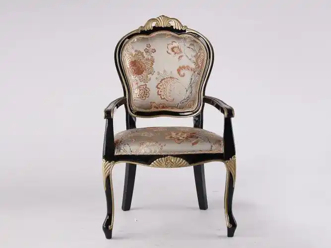 新古典餐椅 欧式椅子 实木餐椅 布艺餐椅 餐椅