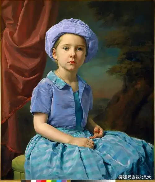 俄罗斯艺术家nikolaishurygin人物肖像作品欣赏