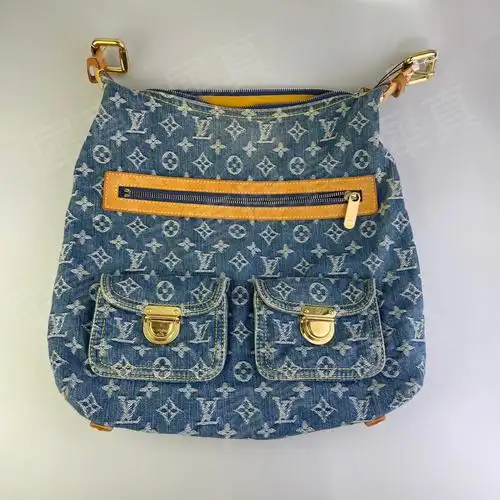 每日一鉴lv中古牛仔包