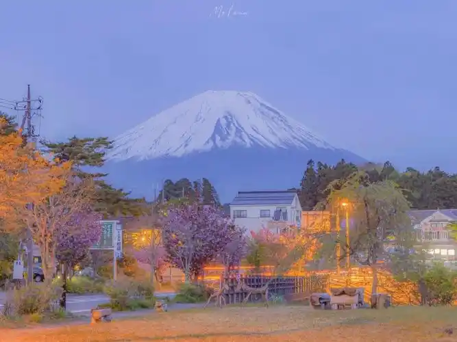 no2温柔而治愈的富士山微信朋友圈背景图超好看