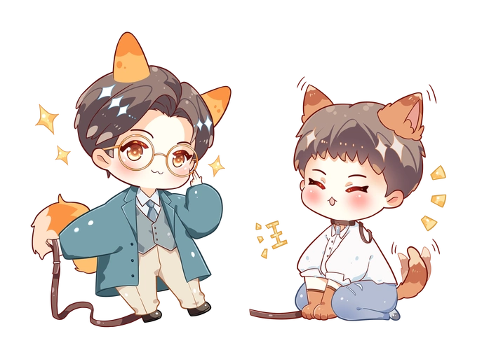 188男团系列q版共22个有形式和内容参考图 - 米画师